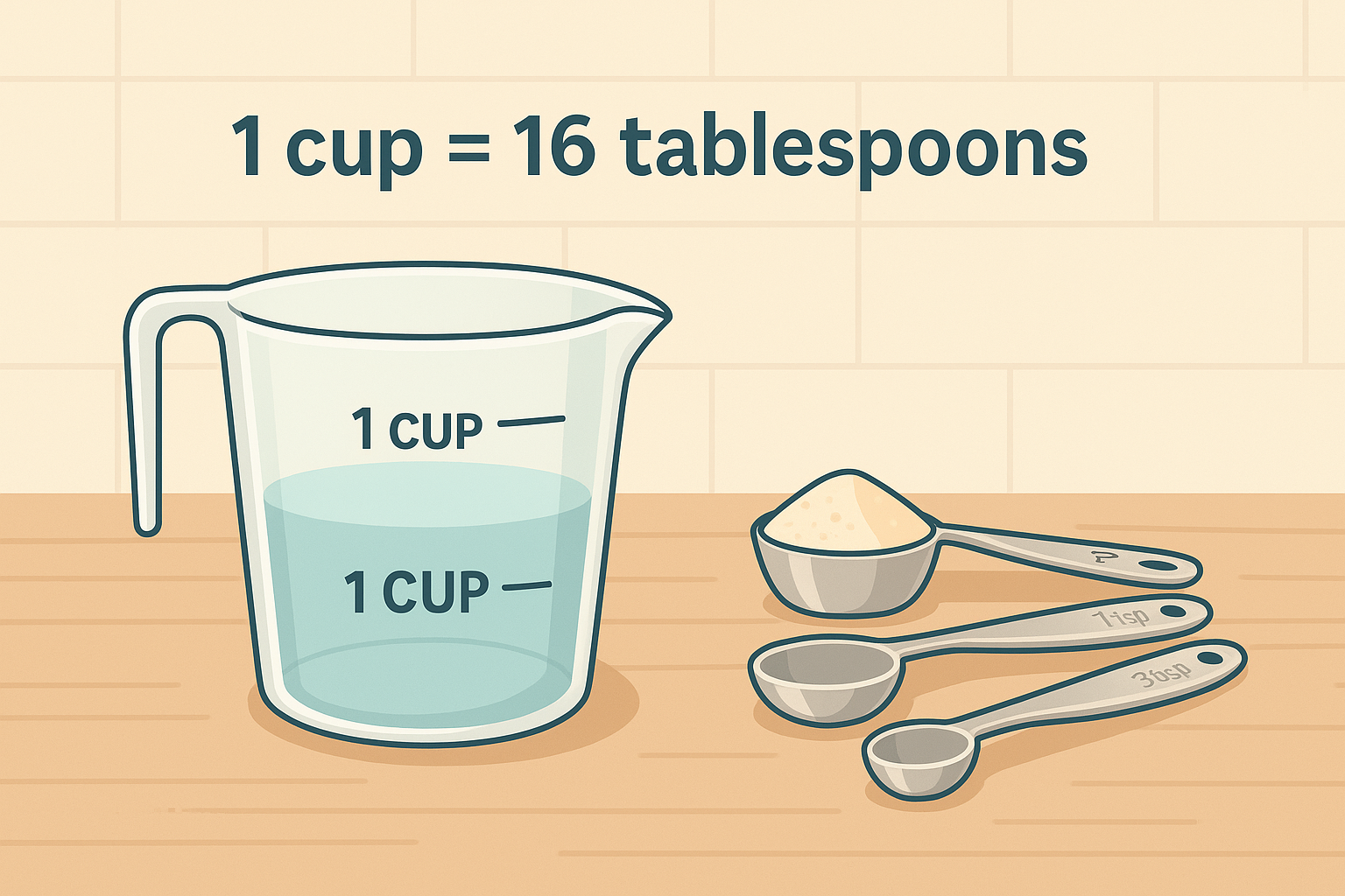 How Many Tablespoons in a Cup: Complete Conversion Guide How Many Tablespoons in a Cup