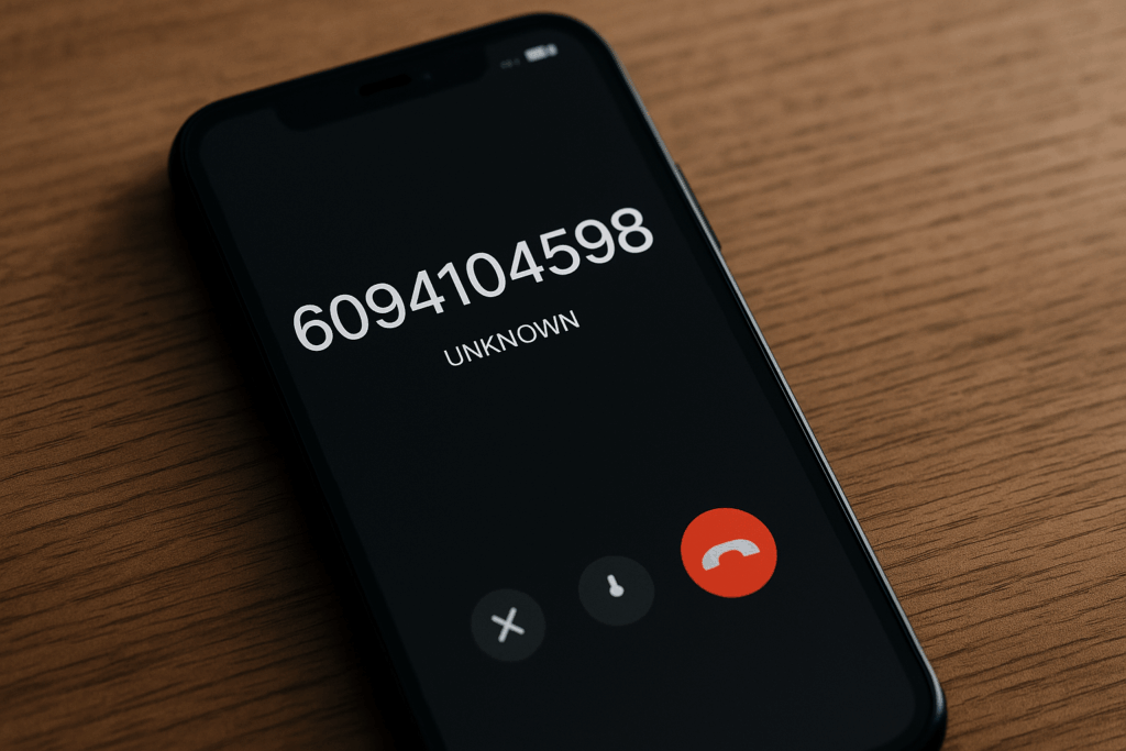 6094104598 Scam Warning: Caller Reports & Safety Tips 6094104598